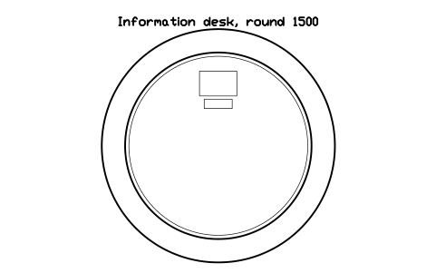 Preview of the Information desk, round 1500 symbol, block RRT_INFO_DESK