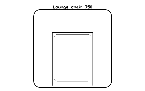 Preview of the Lounge chair 750 symbol, block RRT_LOUNGE_CHAIR