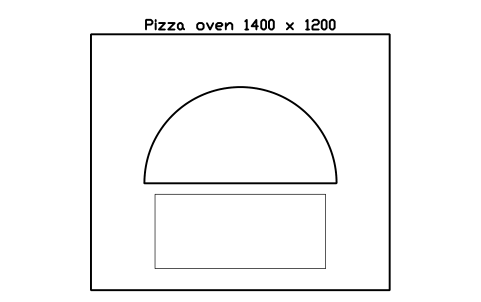 Preview of the Pizza oven 1400 x 1200 symbol, block RRT_PIZZA_OVEN
