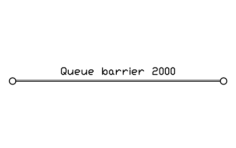 Preview of the Queue barrier 2000 symbol, block RRT_QUEUE_BARRIER