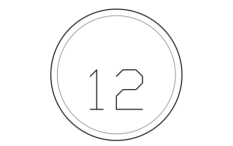 Preview of the Table number symbol, block RRT_TABLE_NUMBER