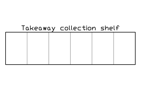 Preview of the Takeaway collection shelf symbol, block RRT_TAKEAWAY_SHELF