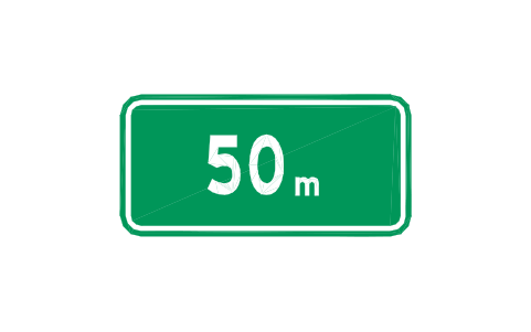 Vista previa del símbolo G61d Exit count, 50 m, bloque RCG_G61d