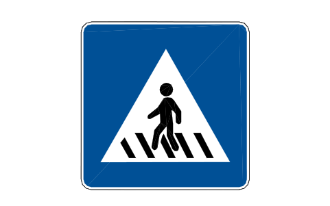 Preview of the M19 Pedestrian crossing symbol, block RCR_M19