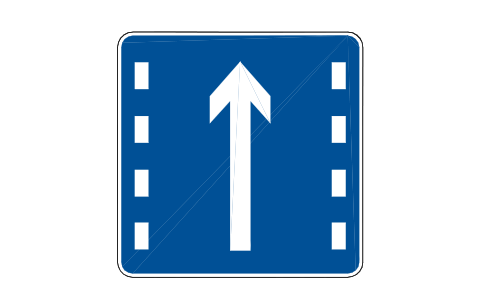 Preview of the M22 Lane, straight symbol, block RCR_M22