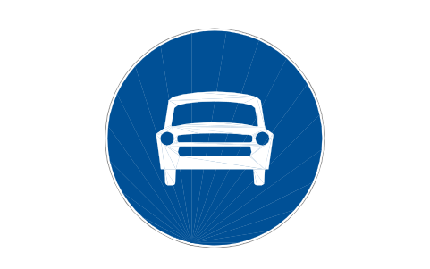 Preview of the M24 Motor vehicles only symbol, block RCR_M24