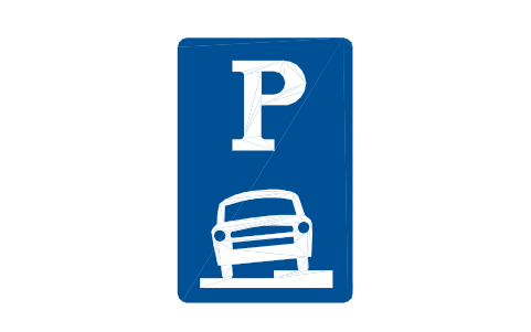Preview of the M40-4 Kerb parking symbol, block RCR_M40_4
