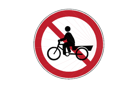 Preview of the P19 No cargo tricycles symbol, block RCR_P19