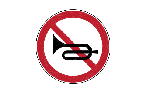 Preview of the P34 No horn symbol, block RCR_P34
