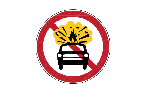 Preview of the P41x No hazardous goods symbol, block RCR_P41x
