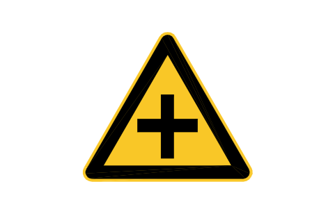 Preview of the W1-1 Crossroads symbol, block RCR_W1_1