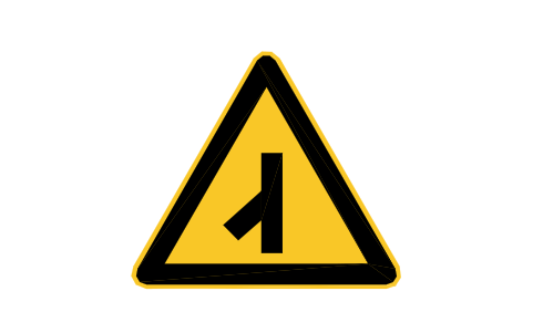 Preview of the W1-3 Y side road, left symbol, block RCR_W1_3