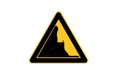 Preview of the W21-1 Mountain road (1) symbol, block RCR_W21_1