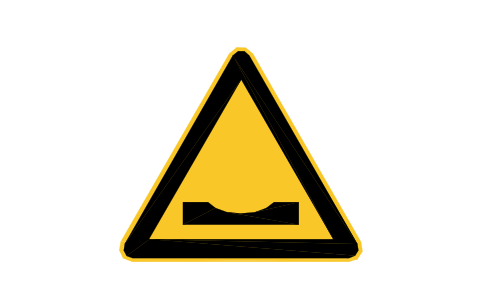 Preview of the W26x Dip in road symbol, block RCR_W26x