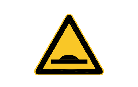Preview of the W27 Speed bump symbol, block RCR_W27