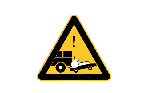 Preview of the W33 Accident-prone area symbol, block RCR_W33
