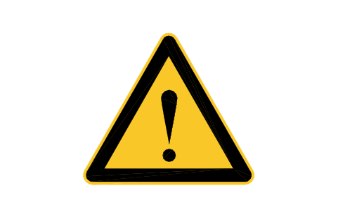 Preview of the W35 Danger symbol, block RCR_W35