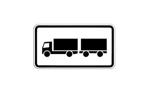 Anteprima del simbolo 1010-60 Lorry with trailer, blocco RSD_1010_60