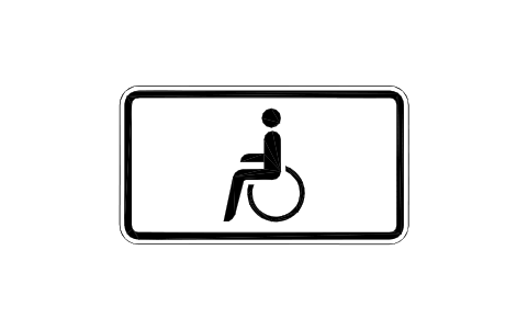 Anteprima del simbolo 1044-10 Disabled only, blocco RSD_1044_10