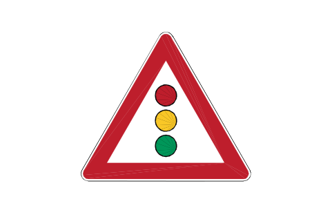 Anteprima del simbolo 131 Traffic lights, blocco RSD_131