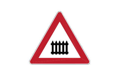 Anteprima del simbolo 150 Level crossing, barriers, blocco RSD_150