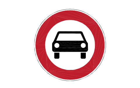 Anteprima del simbolo 251 No motor cars, blocco RSD_251