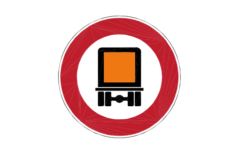 Anteprima del simbolo 261 No hazardous goods, blocco RSD_261