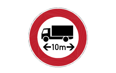 Anteprima del simbolo 266-10 Length limit 10 m, blocco RSD_266_10