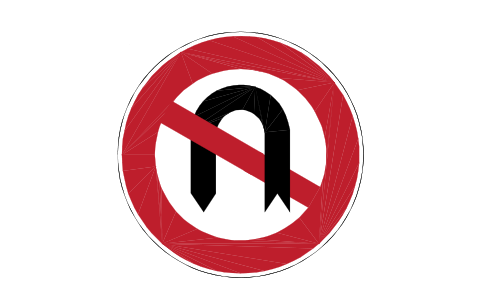 Anteprima del simbolo 272 No U-turn, blocco RSD_272