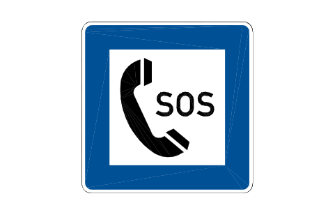 Anteprima del simbolo 365-51 Emergency telephone, blocco RSD_365_51