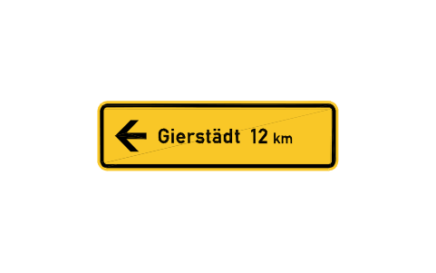 Anteprima del simbolo 436 Direction sign, other, blocco RSD_436