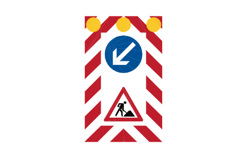 Anteprima del simbolo 615 Mobile barrier board, blocco RSD_615