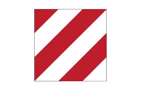 Anteprima del simbolo 630-10 Parking warning, left, blocco RSD_630_10