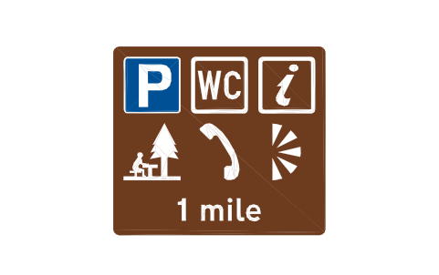Vorschau des Symbols 2307 Parking distance, Block RKD_2307