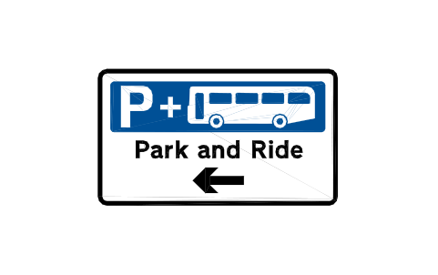 Vorschau des Symbols 2503 To parking, distance, Block RKD_2503