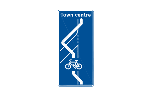Vorschau des Symbols 2601.2 Cycle route crossing, Block RKD_2601_2