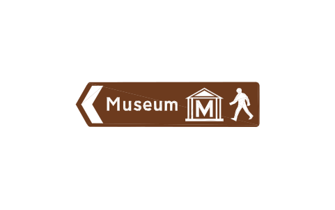 Vorschau des Symbols 2608 To tourist attraction, Block RKD_2608
