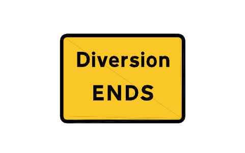 Vorschau des Symbols 2702V Diversion end, Block RKD_2702V