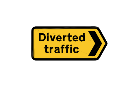 Vorschau des Symbols 2704 Diversion direction (2), Block RKD_2704