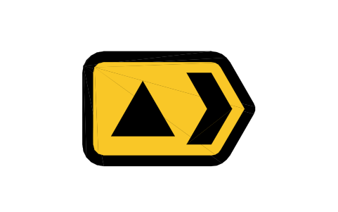 Vorschau des Symbols 2704V Diversion direction V2, Block RKD_2704V