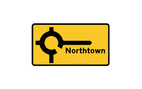 Vorschau des Symbols 2706 Roundabout to diversion, Block RKD_2706