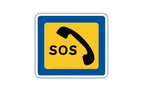 Vorschau des Symbols 2713.1V Emergency phone, Block RKD_2713_1V