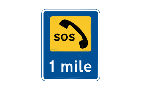 Vorschau des Symbols 2713.1VT Phone, 1 mile, Block RKD_2713_1VT