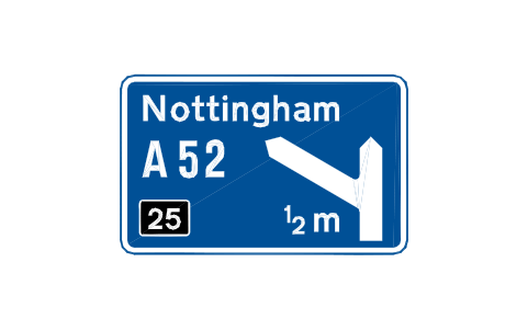 Vorschau des Symbols 2903 Motorway junction, Block RKD_2903