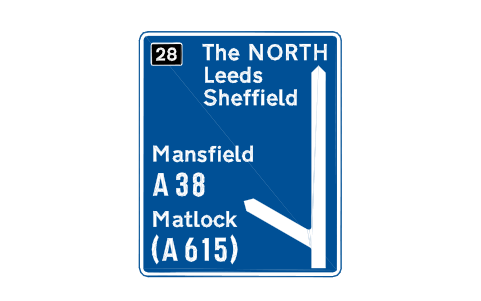 Vorschau des Symbols 2906 Junction, route numbers, Block RKD_2906