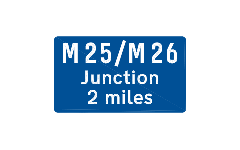 Vorschau des Symbols 2912 Junction, other motorway, Block RKD_2912