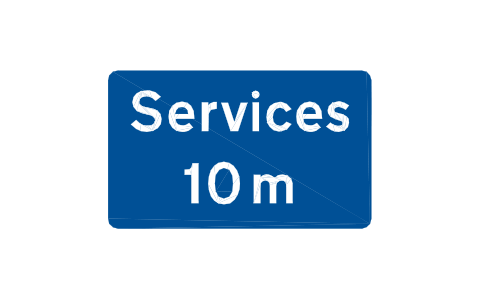 Vorschau des Symbols 2918 10 miles to services, Block RKD_2918