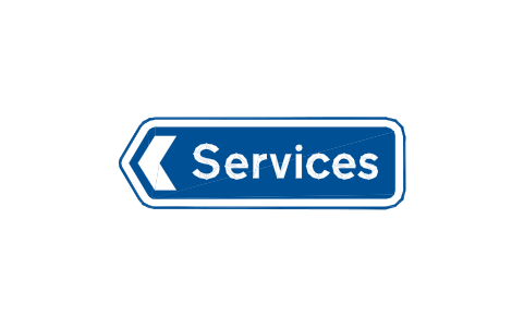 Vorschau des Symbols 2921 Service area entry, Block RKD_2921