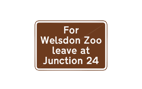 Vorschau des Symbols 2927.1 Motorway exit, Block RKD_2927_1