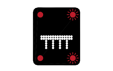 Vorschau des Symbols 6009.3 All lanes closed (4), Block RKD_6009_3